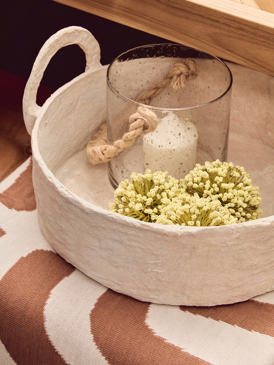 Bosie Ozella Natural And Terracotta Throw - Image 13