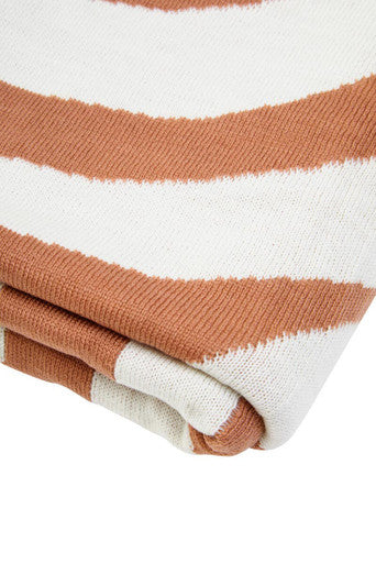 Bosie Ozella Natural And Terracotta Throw - Image 14