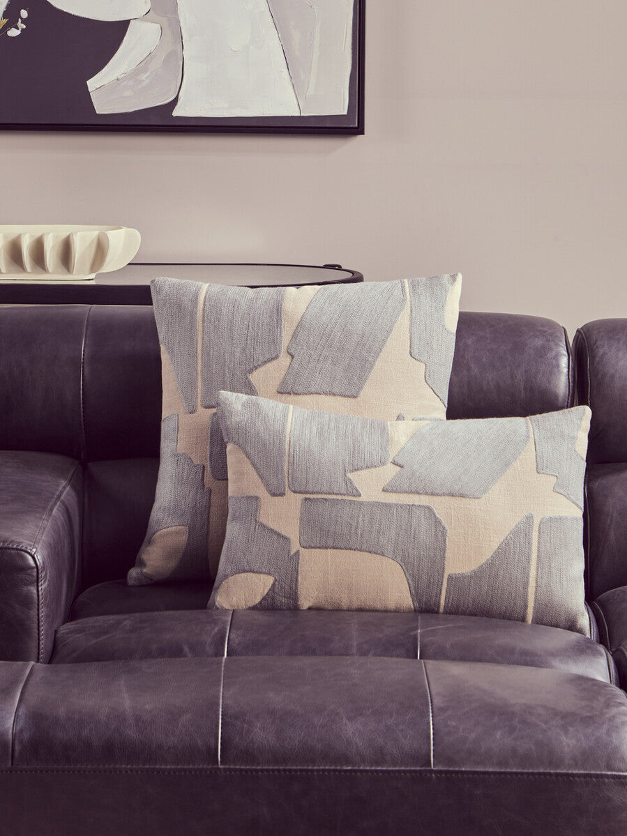 Bosie Ozella Natural And Grey Cushion