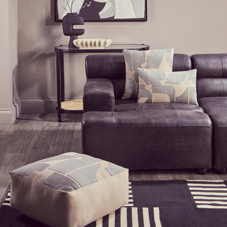 Bosie Ozella Natural And Grey Cushion