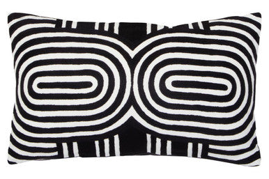 Bosie Ozella Black And White Cushion - Image 1
