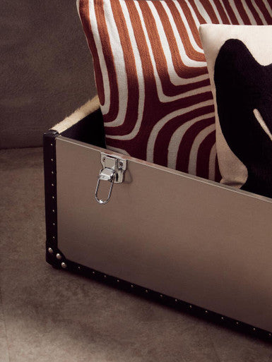 Bosie Ozella Rust And White Cushion - Image 3