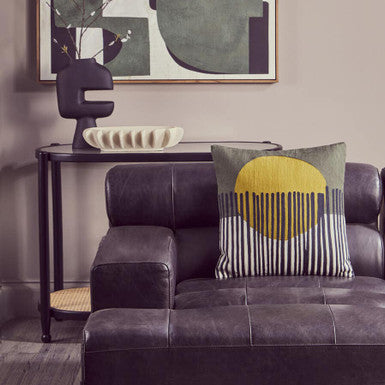 Bosie Ozella Green And White Cushion