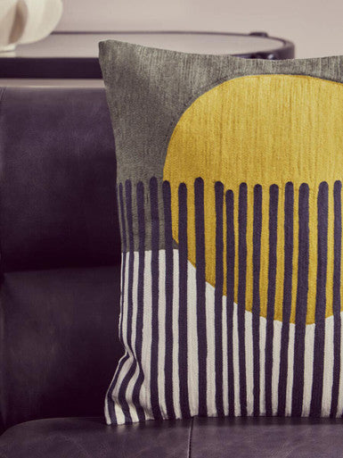 Bosie Ozella Green And White Cushion - Image 3