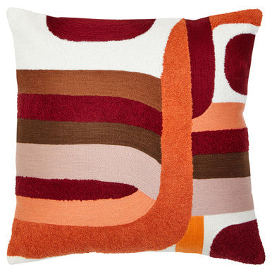 Bosie Ozella Multi Coloured Square Cushion