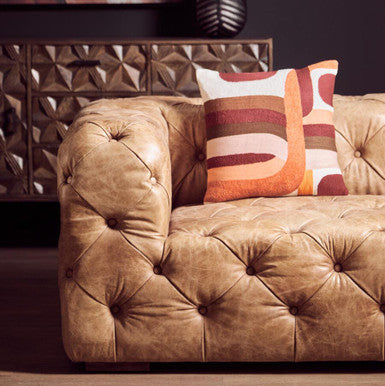 Bosie Ozella Multi Coloured Square Cushion - Image 2