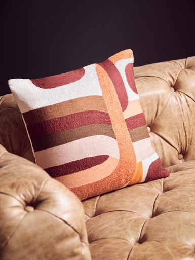 Bosie Ozella Multi Coloured Square Cushion - Image 4