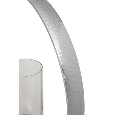 Cirqua Large Silver Finish Candle Holder - Image 4