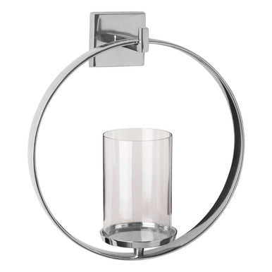 Cirqua Silver Finish Wall Sconce - Image 4