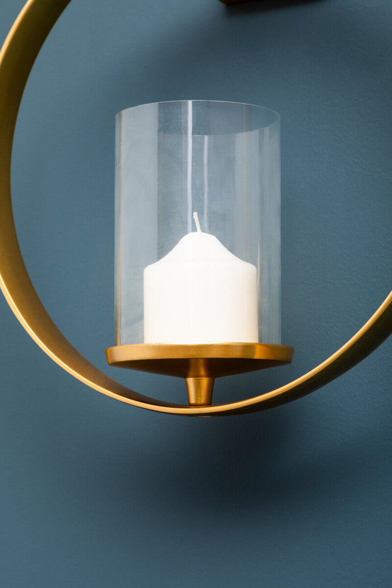 Cirqua Gold Finish Wall Sconce