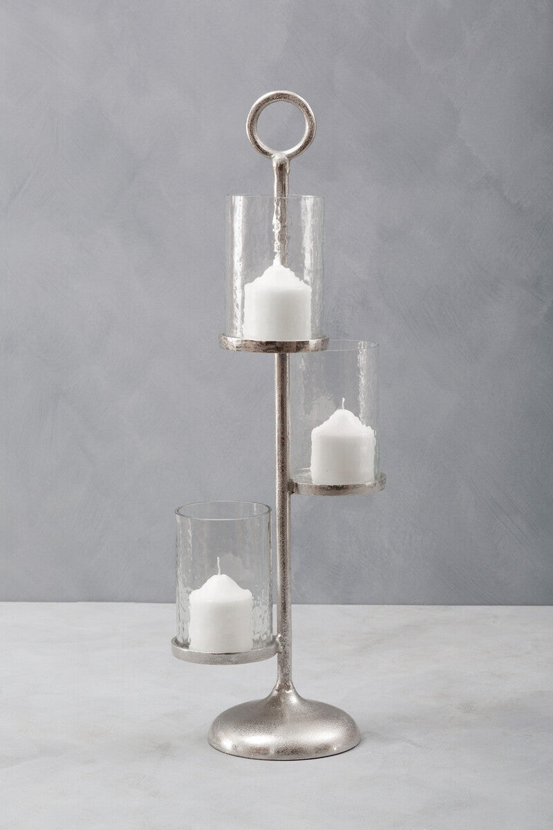 Verve Floor Standing 3-Light Candle Holder