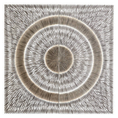 Modello Silver Wood Carving Wall Art - Image 2