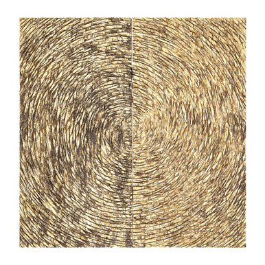 Modello Wood Carving Gold Finish Wall Art - Image 2