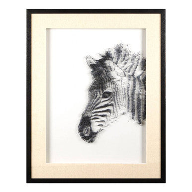 Modello Zebra Sculpture Wall Art - Image 2