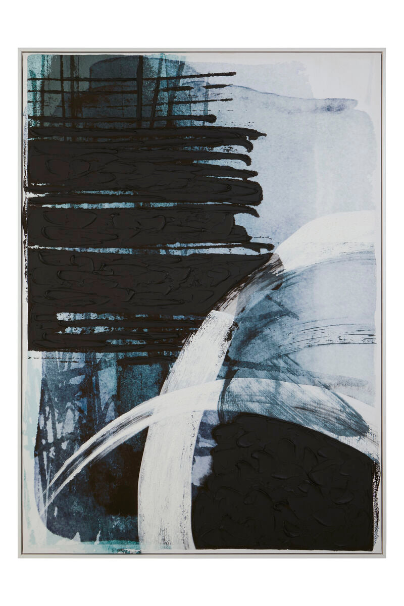 Astratto Blue and Black Wall Art - Image 2