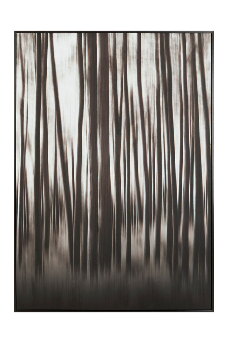 Astratto Black And Natural Classic Wall Art - Image 1