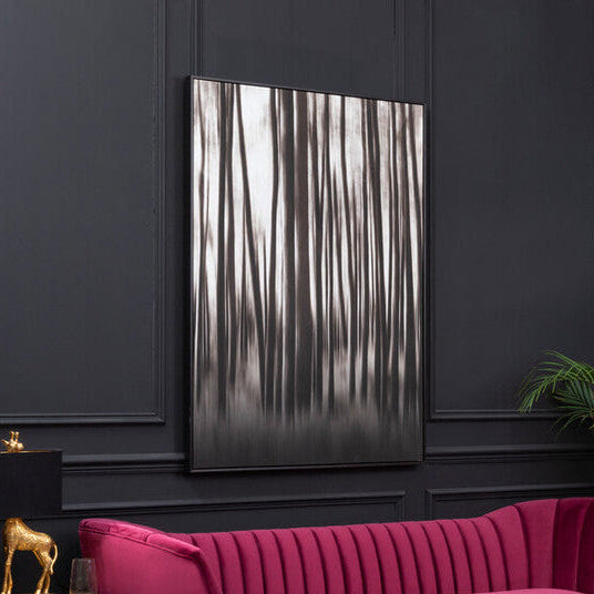 Astratto Black And Natural Classic Wall Art - Image 2