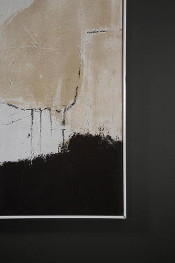 Astratto Natural Pink And Classic Wall Art