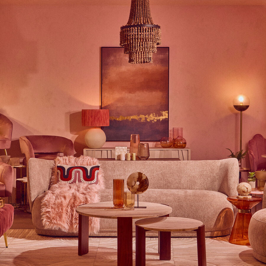 Astratto Pink and Purple Classic Wall Art - Image 3