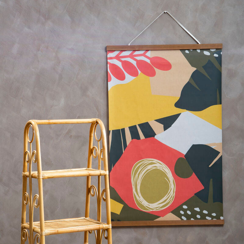 Astratto Kakemono Canvas Wall Art - Image 1