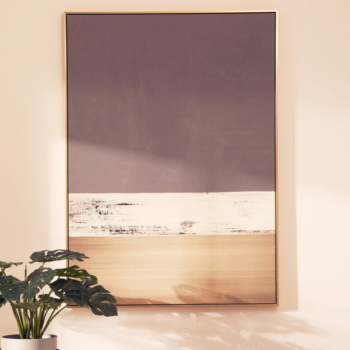 Astratto Canvas Gold and Grey Foil Wall Art - Image 2