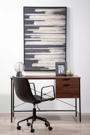 Astratto Canvas Black Wall Art