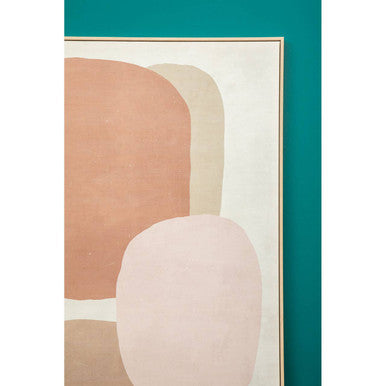 Astratto Canvas Natural Wall Art