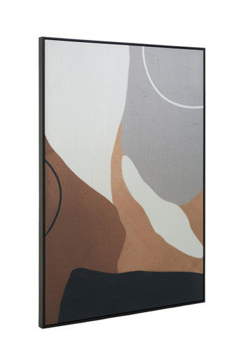 Astratto Neutral Abstract Canvas Wall Art - Image 4