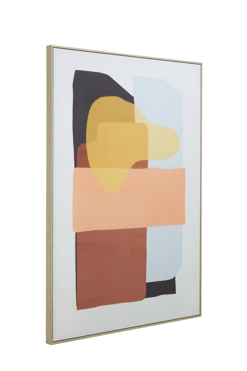 Astratto Multi Coloured Canvas Wall Art - Image 3
