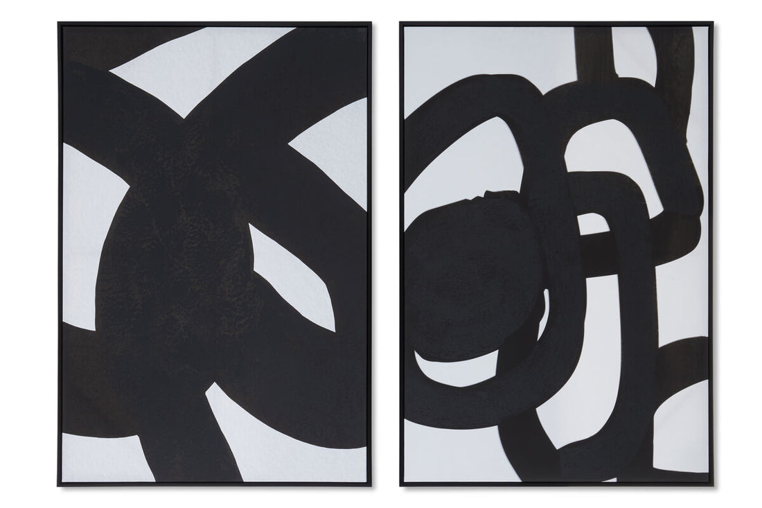 Astratto Set Of Two Abstract Wall Art