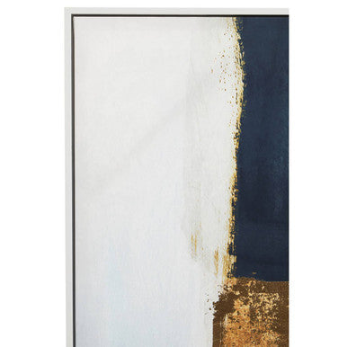 Astratto Blue And Gold Foil Wall Art - Image 7