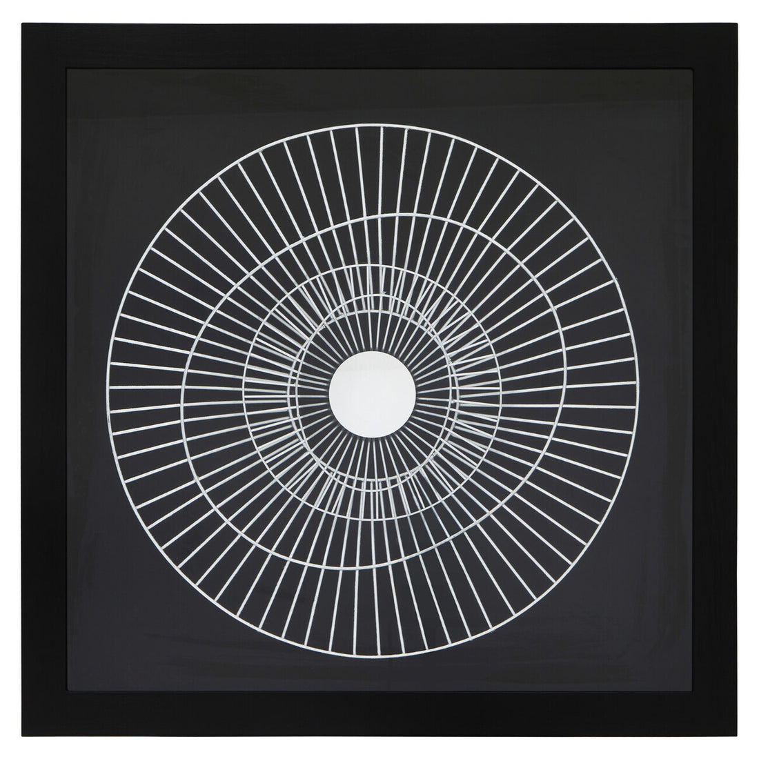 Modello Silver And Black Wall Art