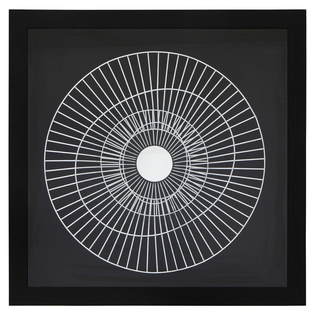 Modello Silver And Black Wall Art