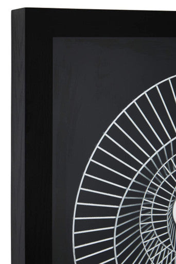 Modello Silver And Black Wall Art