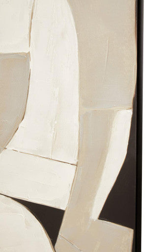 Astratto Monochrome Abstract Textured Wall Art - Image 12