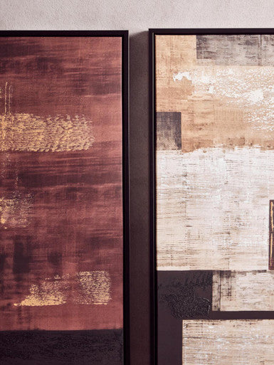 Astratto Set of 2 Geometric Abstract Canvas Wall Art - Image 7