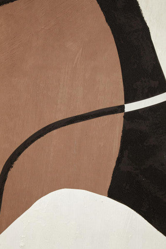 Astratto Set Of 2 Multi Colour Textured Wall Art