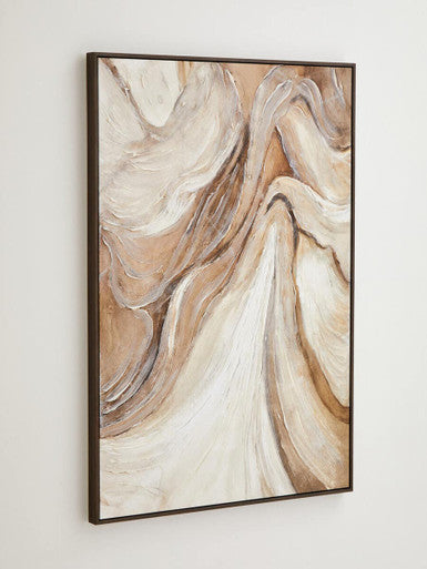 Astratto Neutral Abstract Textured Wall Art - Image 4