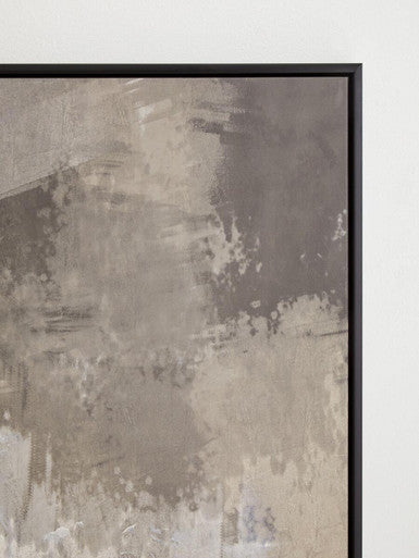 Astratto Monochrome Textured Canvas Wall Art