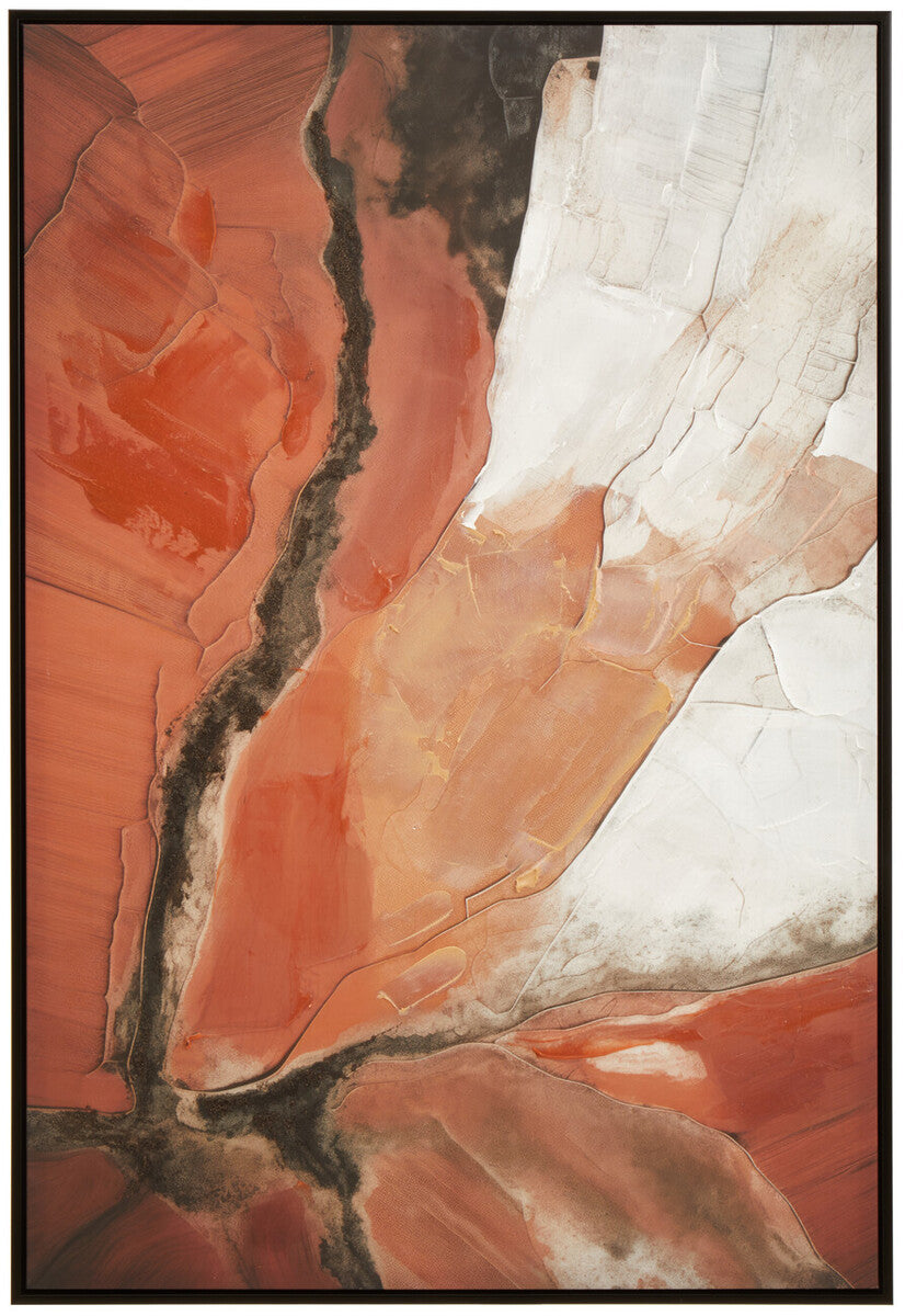 Astratto Multi Colour Abstract Textured Wall Art - Image 2