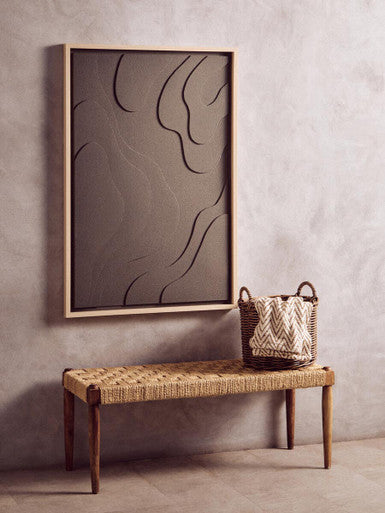 Astratto 3D Effect Green Wall Art