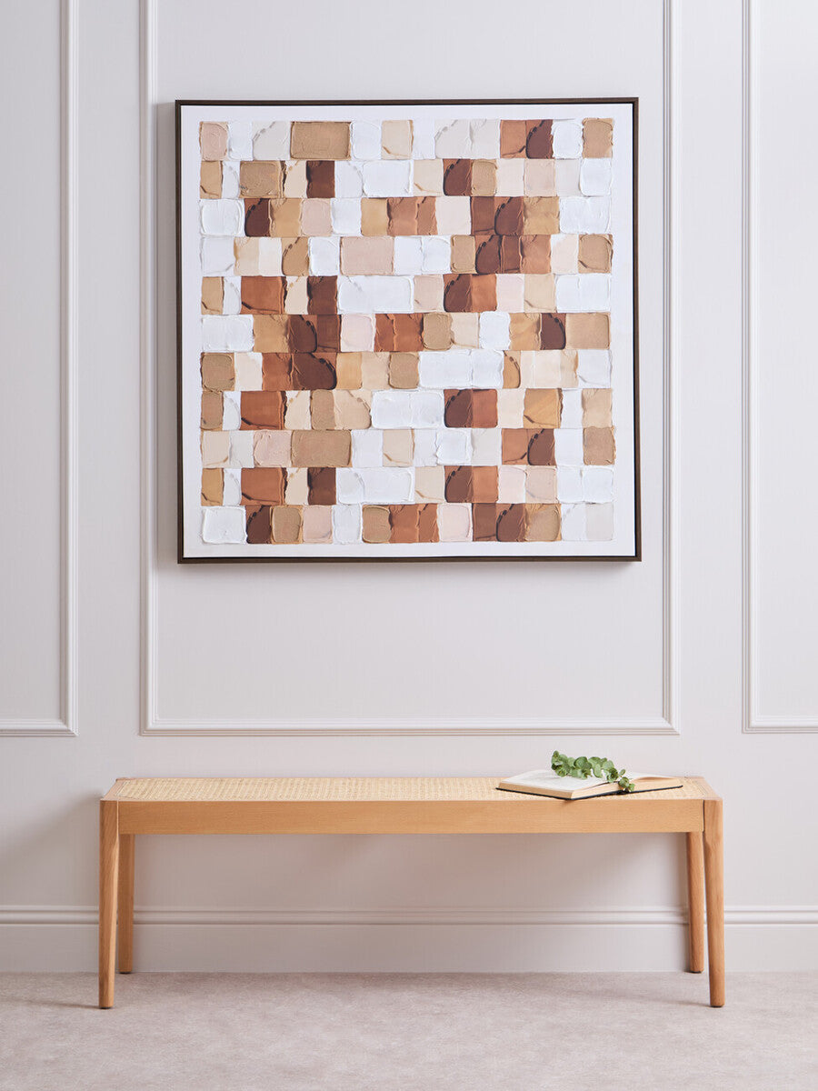 Astratto Textured Wall Art in Neutral Tones - Image 2