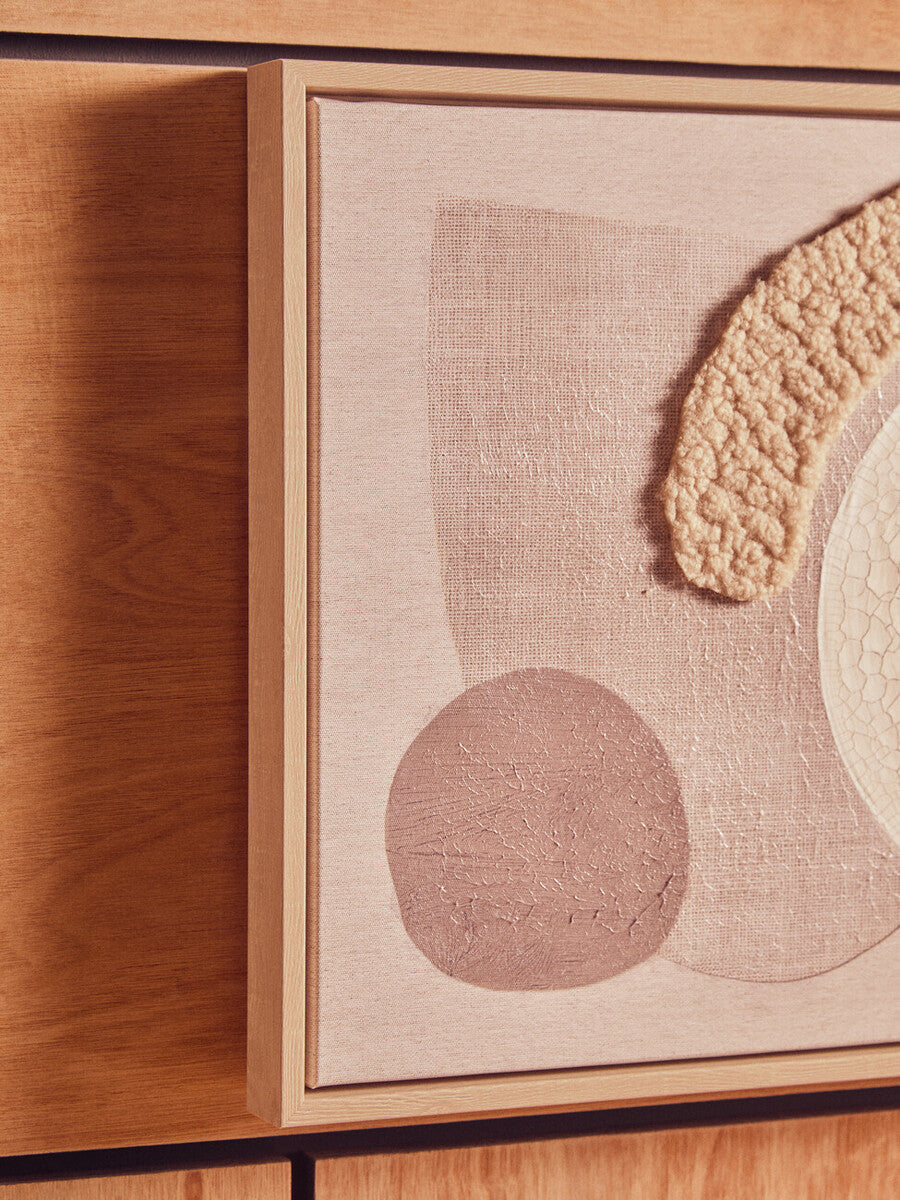 Astratto Set Of 2 Natural Textured Wall Art