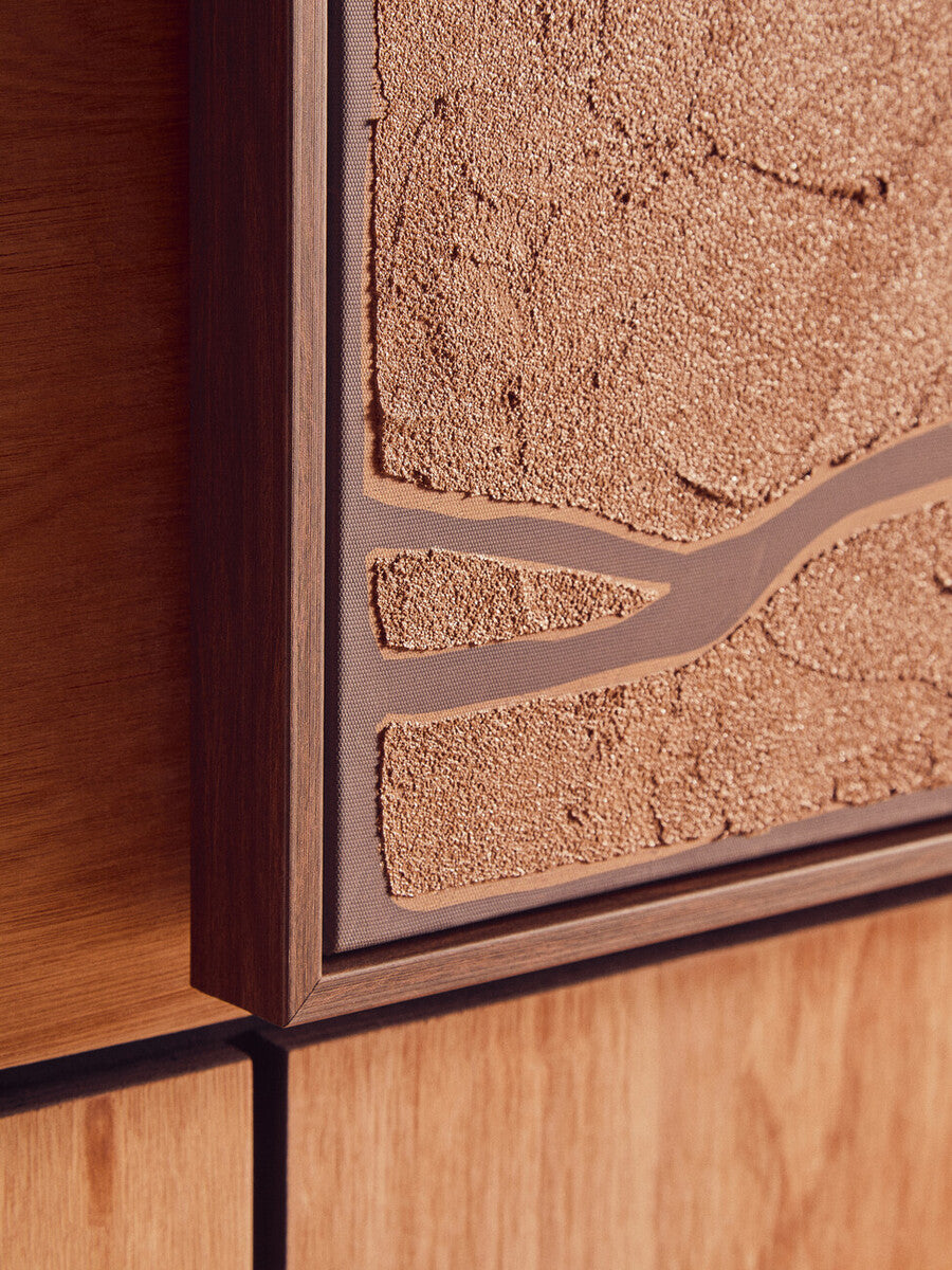 Astratto Set Of 2 Brown and Black Textured Wall Art - Image 11