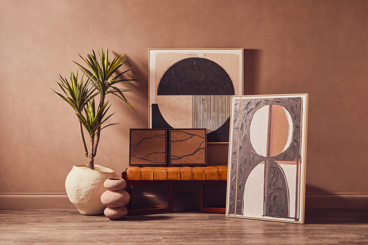 Astratto Black and Cream Wall Art - Image 5