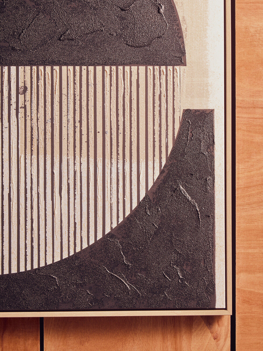 Astratto Black and Cream Wall Art - Image 7