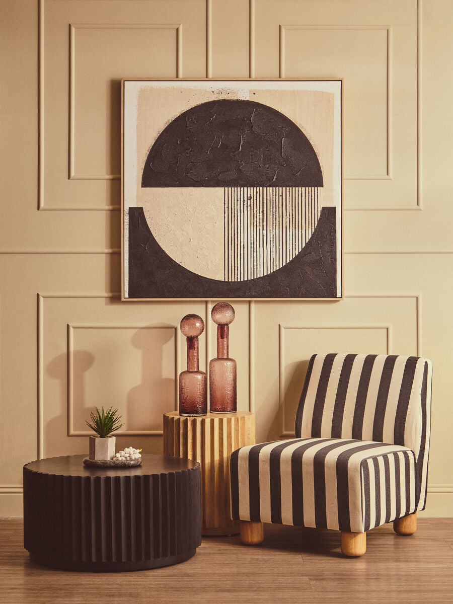 Black and Cream Wall Art | Astratto
