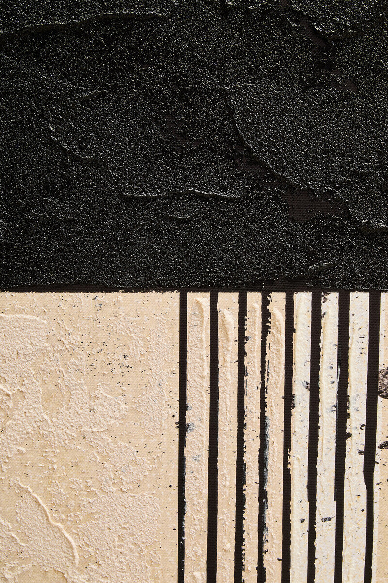 Astratto Black and Cream Wall Art - Image 10