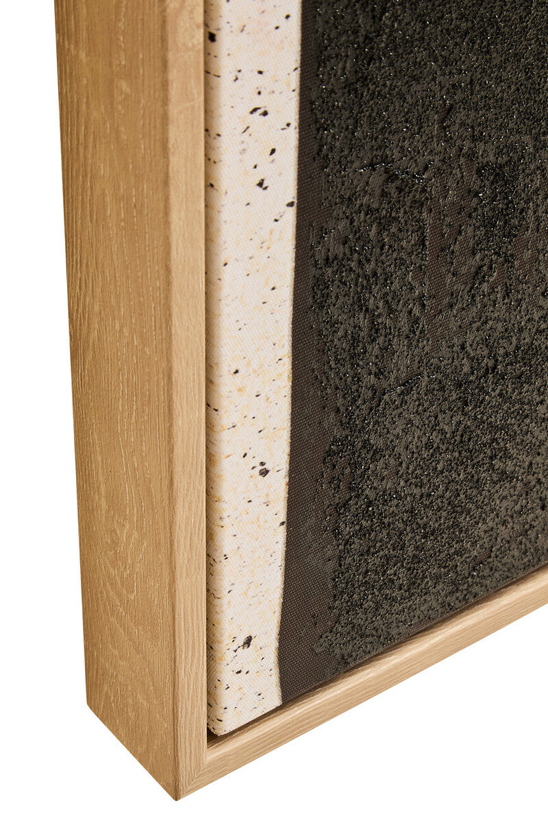 Astratto Black and Cream Wall Art