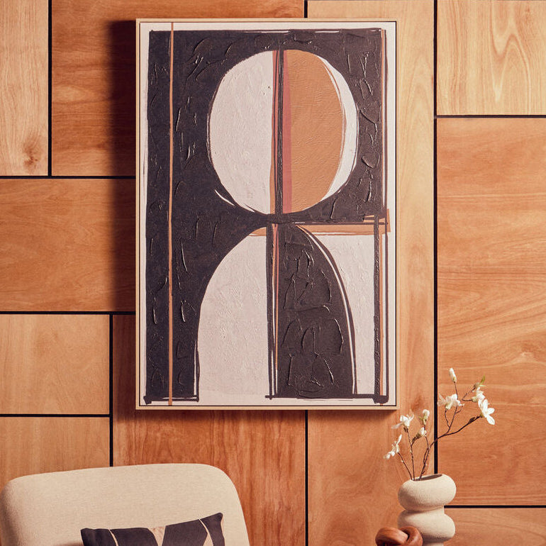 Astratto Abstract Geometric Design Wall Art - Image 1